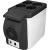 LOUYTW Frigorifero per auto, frigorifero portatile da 6 litri, frigorifero elettrico portatile, mini congelatore, frigorifero portatile, piccolo frigorifero per camera da letto, auto, ufficio, viaggi