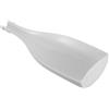 Alipis Piatto a Forma Di Bottiglia Di Vino in Ceramica, Vassoio Da Portata Per Antipasti, Dessert, Sushi, Insalata, Decorazione Tavola, 10 Pollici, Bianco