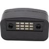 Fdit Silenziatore di Silenziatore Compressore D'aria 65 Mm, Filtro Pompa di aspirazione del Compressore D'aria con Guscio di Plastica, per Compressori A Pistone, Soffianti, Caldaie, Foro Di Scarico