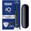 Oral-B iO 2 Spazzolino Elettrico Oral B, Blu, 1 Testina Di Ricambio, 1 Custodia Da Viaggio, Spazzolino, Delicato sulle Gengive, Efficace sulla placca, Sensore di Pressione