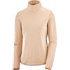 Salomon Essential Lightwarm, Giacca in Pile, Donna, Pesca (Sirocco), XL