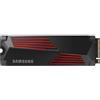 Samsung Memorie MZ-V9P2T0C 990 PRO SSD Interno con Dissipatore di Calore da 2TB, compatibile con Playstation 5, PCIe Gen 4.0 x4 NVMe M.2