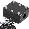 Nuyhgtr Staffa GPS per moto, supporto per navigatore GPS, antivibrazione, accessori per moto, antiruggine, staffa GPS per manubrio