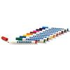 Franken Z1902-Pennarelli 01 ricaricabile, tratto da 2 a 6 mm, confezione da 10 pezzi, colore: rosso