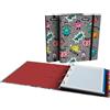Grafoplás Grafoplas - Carpesano 4 anelli a4, Carpebook Elena Corredoira Random, con ricambio a quadretti 5 x 5 90 g, separatori, busta trasparente, dorso curvo ergonomico, perfetto materiale scolastico