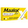 Maalox Senza Zucchero 400mg + 400mg Antiacido Aroma Limone 30 Compresse Masticabili