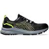 Asics Trail Scout 3, Sneaker Uomo, Nero Giallo Sicurezza, 40.5 EU