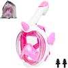 Joellfuner Maschera da Snorkeling per Bambini, Maschera Snorkeling Full Face Integrale Anti Appannamento con 180° Visuale Panoramica, Design Unicorno Maschera Subacqueacon per 4-10 Annii (Rosa)