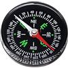 TIXIPEM Mini bussola tascabile da 40 mm, riempita di olio, piccola bussola per escursionismo e campeggio, colore nero, accessorio per attività all'aperto