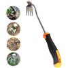 FiveMileBro Sarchiatore manuale, sarchiatore a manico lungo, attrezzo per la rimozione delle erbacce, manuale in acciaio inossidabile, strumento per la rimozione delle erbacce, per diserbare giardino, scavare