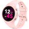 Alutoria Orologio GPS Bambini, 4G Smartwatch bambino, Con WIFI, Videochiamate, SOS, Impermeabile, Sveglia, Orologio Intelligente Regali per Bambini e Bambine dai 4 ai 12 Anni, Rosa Chiaro