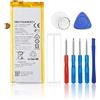 SwarKing Batteria di ricambio compatibile con Huawei P8 Lite ALE-L21 ALE-L02 ALE-L23 ALE-UL00 HB3742A0EZC+ con toolkit
