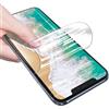 Foebxxs [2 Pezzi] Pellicole protettive in morbido idrogel per iPhone 13 Pro Max/iPhone 14 Plus, trasparente, infrangibile, morbida e flessibile in TPU idrogel [non in vetro]