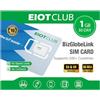 EIOTMART EIOTCLUB SIM Globale, SIM Prepagata 5G/4G ad Alta Velocità, 1GB per 30 Giorni in 200 Paesi come USA/Cina/Giappone/Turchia, Senza Contratto, Solo Dati, Ricaricabile, per Telefoni, Router, Hotspot