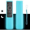CTRLBETTER Custodia per Telecomando in Silicone Compatibile Con Samsung Smart TV BN59-01358B BN59-01363J BN59-01363B BN59-01311B Telecomando Copertura Protettiva Antiurto Con Blu Fluorescente e Cordino