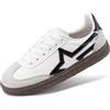 DREAM PAIRS Scarpe da Ginnastica Eleganti per Bambini Comode Antiscivolo Traspiranti Sneakers per Ragazzi e Ragazze,Size 31,Bianco,KKUMFN2506