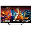Hisense TV 50" QLED 4K 50A72NQ, Smart TV VIDAA U7, Dolby Vision, HDR 10+, Game Mode Plus, Dolby Atmos, Alexa Built-in, VIDAA Voice, Tuner DVB-T2/S2 HEVC 10, lativù 4K