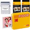 KODAK - Mini 3 Retro 4PASS, stampante per foto portatile (7,6 x 7,6 cm), confezi