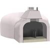 Edilmark FR 95 - Forno a legna da incasso con piano cottura 76x81 cm