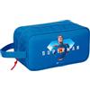 Safta Superman - Scarpiera media, multiuso, portatile, per sport, estrazione, calcio, comoda e versatile, 29 x 14 x 15 cm, blu, M, Casual