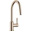 Dornbracht VAIA rubinetto da cucina, estraibile, orientabile, 33870809-46, VAIA champagne spazzolato [Rubinetteria da Cucina > Rubinetti da Cucina]