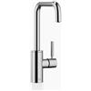 Dornbracht Meta Square rubinetto da cucina, orientabile, 33805861-93, Meta Square cromo spazzolato [Rubinetteria da Cucina > Rubinetti da Cucina]