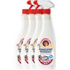Chanteclair - Sgrassatore Universale, Superpotente, Profumo di Marsiglia, Formula Originale - 2 Spray + 2 Ricariche da 600 ml