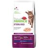 Natural Trainer Adult Sterilised con Carni Bianche Fresche - 10 kg - Croccantini per gatti - 1° ORDINE? scegli lo sconto BZR5 / BZR20 + 200 punti fedeltà