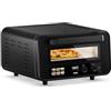 Princess Forno per Pizza Pro Max, 15L, 400°C, 2100W, Controllo Digitale, Pietra e Pala Incluse, Calore Superiore/Inferiore, Timer, Compatto e Portatile, Interno/Esterno, 112780