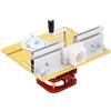 Hztyyier di Sollevamento Router di Piastra in Legno Base in Metallo Tipo Universale per Trimmer con Diametro del Motore 64-66 Mm Adatto Ai Carpentieri, enthusiasts
