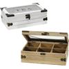 GUSTO CASA - Porta tisane in Mdf 6 scomparti - h8,5x24x16 cm