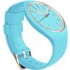 FREDDY - Orologio Donna Cinturino Silicone Azzurro E Dettagli Oro, Donna, Verde, Unica