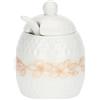 THUN - Mini zuccheriera con cucchiaino - porcellana - Collezione Bomboniera - 50 ml - 6.8 x 9.5 cm