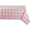 DII Kitchen Collection, Runner da tavola in bianco e nero, 14 x 72 cm, Cotone, Rosa e bianco., Tablecloth, 60x104