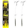 PRO FILSTAR D-Rig - Ami da Pesca N4, Filo da Pesca Fluorocarbon 20cm/9,07kg - Anti Tangle - Accessori Pesca alla Carpa - Attrezzatura Carpfishing - Pop Up Pegs Carp Fishing Hook - Ganci Boiles Pellet