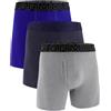 Under Armour Boxer da Uomo in Cotone ad Alte Prestazioni, Cucitura Interna 15,2 cm, Comfort per Tutto Il Giorno e Ultra Morbidi, Solido Nero - Nucleo, X-Small