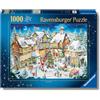 Ravensburger - Puzzle 1000 Pezzi Villaggio di Natale | Puzzle Per Adulti E Tutta La Famiglie | Dimensione Di 70x50 Cm | Regalo Adulti