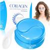 KIYTARBOO 60 Pcs Collagene Patch Occhi, collagene Maschera per Gli Occhi, Patch Occhiaie e Borse, Anti-Rughe e Anti-Occhiaie, Rimuovi Borse e Puffiness, Effetto Idratante e Antietà