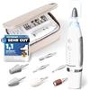 GRUNDIG Set manicure elettrico - Bellissime unghie grazie al LED Power e 17 pezzi accessori zaffiro per pedicure e manicure set con accessori possibilità di riordinamento lima elettrica per unghie