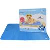 CoolPets Tappetino refrigerante premium per cani, misura L, 90 x 60 cm, raffreddamento per cani, tappetino per il raffreddamento, tappetino antiscivolo, con citronella ed eucalipto