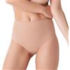 Cotonella Slip Donna Maxi Contenitivo Modellante Microfibra Taglio Vivo Invisibile Vita Alta Invisible Shape 8618 Colore Nudo (3 M IT Donna)