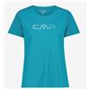Cmp Woman Co T-Shirt Verde Acqua Donna