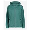 Cmp Woman Jacket Rain Fix Hd Giacca Imperm. Verde Lago Donna