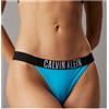 Calvin Klein Jeans Calvin Klein Brazilian Bash Blue Slip Azzurro Donna