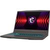 MSI Notebook MSI Thin 15 B13UC-2059XIT Intel® Core™ i7 i7-13620H Computer portatile 39,6 cm (15.6") Full HD 16 GB DDR4-SDRAM 512 SSD NVIDIA GeForce RTX 3050 Wi-Fi 6E (802.11ax) FreeDOS Grigio [9S7-16R831-2059] SENZA SISTEMA OPERATIVO