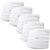 Tp-Link Access Point AC1750 Bianco Supporto PoE Omada EAP245 5-PACK