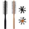 lomdung 2 Pezzi Spazzola Capelli Ricci, Spazzola per Ricci Multifunzionale, Spazzola per Styling Define, Spazzola per Barba, Spazzola Capelli per Capelli Bagnati e Asciutti, per Massaggio Districante