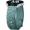 FYISWHO Cinturino Silicone per Garmin Vivoactive 5/3/Venu 2 Plus/Venu Sq 2, 20mm Sport Bracciali Leopard Cinturini di Ricambio per Garmin Vivomove 3/Style/Luxe/HR, Forerunner 245/645 Music