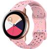 FYISWHO Traspirante Silicone Cinturino per Garmin Vivoactive 5/3/Venu 2 Plus/Venu Sq 2, 20mm Sport Bracciali Cinturini di Ricambio per Garmin Vivomove 3/Style/Luxe/HR, Forerunner 245/645 Music