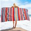 LUROON Telo Mare Grande 90 x 180cm, Asciugamano da Spiaggia Telo da Bagno Asciugamani da Sauna, Telo da Viaggio, Coperta da Spiaggia, Coperta da Picnic, per Sport Palestra Nuoto Campeggio e Bagno